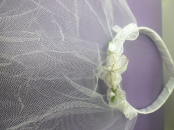 Tiara para jogar o bouquet